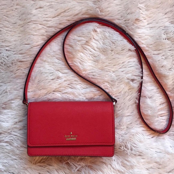 kate spade Handbags - Kate spade red shoulder bag